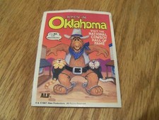 1987 ALF TRADING CARD  OKLAHOMA    # 36