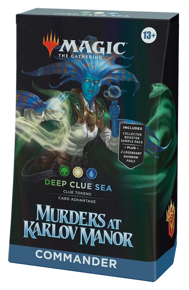 MTG Magic - Murders at Karlov Manor Commander Deck - Deep Clue Sea - ENGLISCH! - Bild 1 von 1