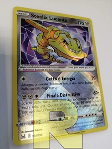 Steelix Lucente ® Origine Perduta 124/196 ® Rara Holo Shiny ® Italiano - Picture 1 of 5