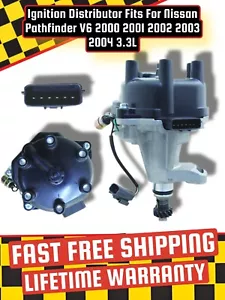 Ignition Distributor Fits For Nissan Pathfinder V6 2000 2001 2002 2003 2004 3.3L - Picture 1 of 1