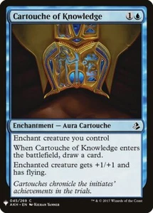 MTG-4x-Near Mint, English-Cartouche of Knowledge-Mystery Booster - Picture 1 of 1