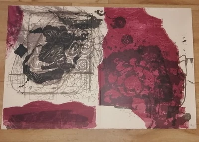 ANTONI CLAVE, LITHOGRAPHIE "TROBADORS 11", SIGNIERT 9/100 - Bild 1 von 4