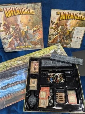 OOP The Adventurers Temple of Chac Board Game FULLY PAINTED, COMPLETE AEG - Image 1 of 4