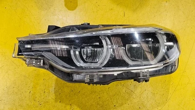 BMW 3 SERIES F30 320D 330e HYBRID LCI 15-2018 LEFT DAMAGED LED HEADLIGHT 7498947 - Image 1 of 4
