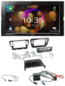 JVC DAB MP3 2DIN Bluetooth USB Autoradio für Seat Mii Skoda CitiGo 11-16 piano - Bild 1 von 10