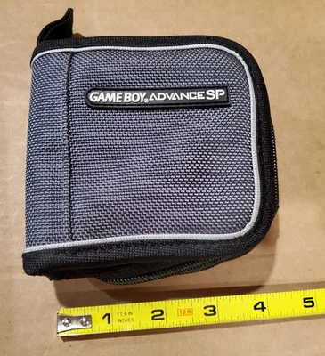 Estuche de transporte oficial Nintendo Game Boy Advance SP OEM Foto 1 de 4