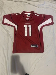 Arizona Cardinals Larry Fitzgerald Reebok Stitched Jersey (Youth XL/Men’s S) - Picture 1 of 12