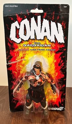 Boneco Acton Super7 Bloody War Paint Conan the Barbarian SDCC novo J1 - Imagem 1 de 2