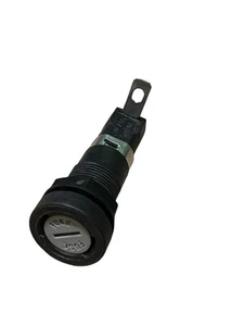 Littelfuse Fuse Holder 345601 20A 300V Max Black Slot Knob Style Low Profile New - Picture 1 of 10