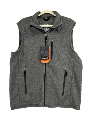 Solaris Fleece Vest Men’s Heather Gray NWT Size Medium - Image 1 of 4