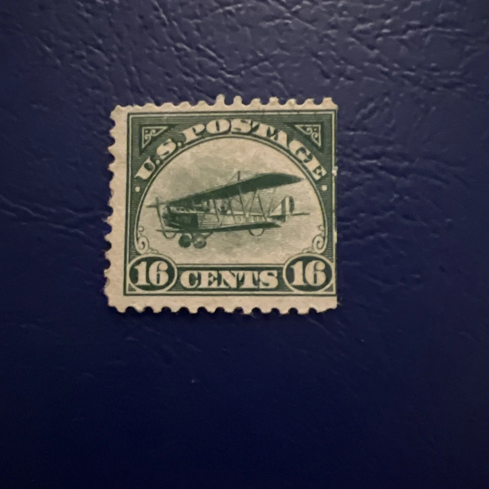 C2 1918 16c Curtiss Jenny, Green - Image 1 of 2