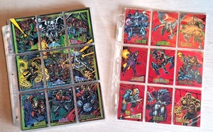 1993 Marvel Universe Series 4 COMPLETE Set #1-180 Plus #1-9 2099 Red Foil Insert - Picture 1 of 8