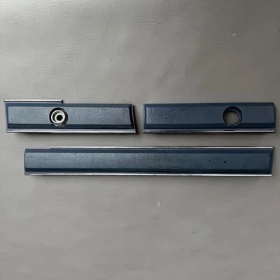 1986-1988 FORD RANGER BRONCO II 2 ПРИБОРНОЙ ПАНЕЛИ ОТДЕЛКА МОЛДИНГ ОБОДОК ПОЛОСКИ СИНИЙ OEM - Изображение 1 из 4