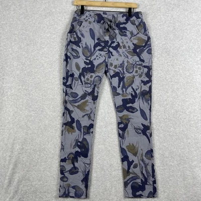 Pantalones Gigi Moda Pull On Florales Para Mujer Talla 8 Boho Artístico Coastal Resort Informales Foto 1 de 4