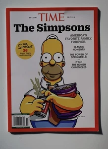 TIME MAGAZINE : THE SIMPSONS - HOMER ON COVER 2025 - Picture 1 of 2