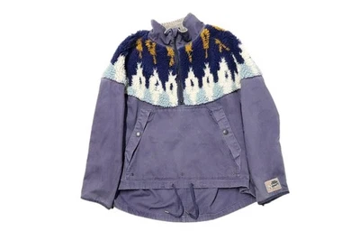 Chaqueta Kapital Boa polar nórdica anorak azul marino algodón para hombre K2011LJ120 Foto 1 de 4