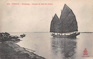 VIET NAM TONKIN HAIPHONG JONQUE - Picture 1 of 2