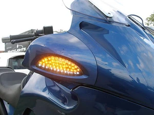 Schwarze LED Front Blinker BMW R 850 RT 1100 RT R 1150 RT R 1200 CL + Standlicht - Picture 1 of 3