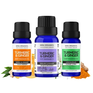 Turmeric Massage Oil – Arthritis & Joint Pain Relief - Muscle Pain Soother - Picture 1 of 26
