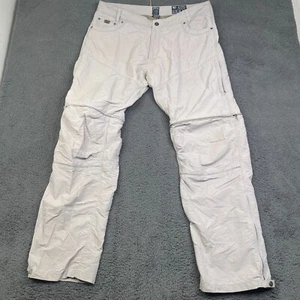 KUHL Stealth Liberator Men’s Beige Convertible Pants Size 40 X 34 Outdoor Fish - Picture 1 of 15