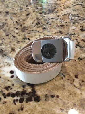 Hebilla de cinturón y cinturón recurvo Fred Bear vintage  Foto 1 de 3