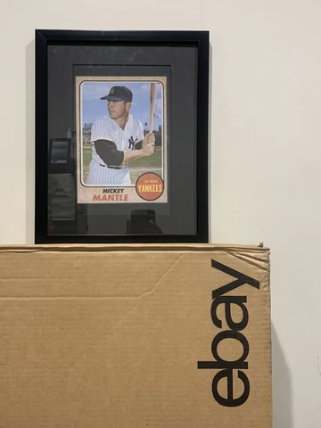1968 Topps Mickey Mantle (Custom Mini Poser) Frame Not Included (READ) Cover