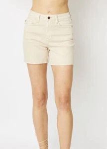 Judy Blue Garment Dyed Jean Shorts Womens Casual Summer High-Rise Size 1X - Picture 1 of 8