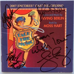 Signed CD Face The Music Jeffrey Denman Felicia Finley Walter Bobbie MylindaHull - Imagen 1 de 3