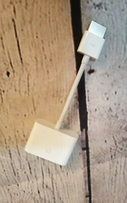 GENUINE Apple HDMI to DVI Adapter Item MJVU2AM/A - Image 1 of 4