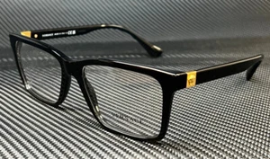 VERSACE VE3328 GB1 Black Gold Men's 58 mm Eyeglasses - Picture 1 of 5