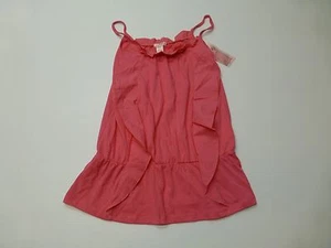 Dream Star Tank Top Girls Size XL (16) Pink Ruffle Tank Top Shirt New - Picture 1 of 3