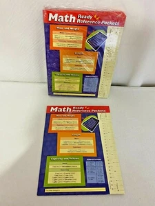 NEW Pack Of 10 Houghton Mifflin Math Ready Reference Pockets Folders - Picture 1 of 3