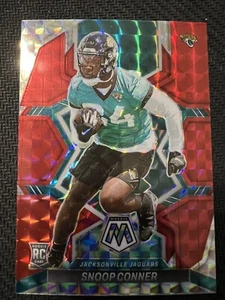 2022 Mosaic Football SNOOP CONNER RC Red Hobby Mosaic #352 Jacksonville Jaguars - Picture 1 of 2