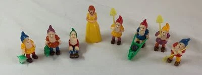 Toppers de pastel vintage Blancanieves y los siete enanos Foto 1 de 2