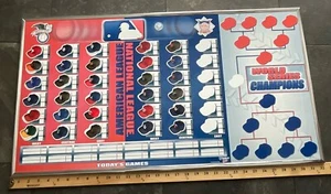 WinCraft MLB BASEBALL Magnetic Team Standings Board 30 Teams RARE 2003 Vintage - Picture 1 of 14