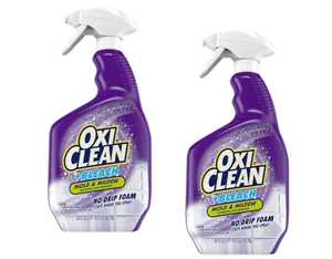OxiClean plus Bleach, No Drip Foam, Mold & Mildew Bathroom Stain Remover 30 f... - Picture 1 of 12