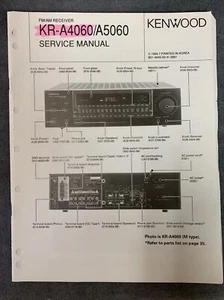 Kenwood KR-A4060, KR-A5060 Service Manual [Original mit Schaltplänen, Teileliste] - Bild 1 von 8