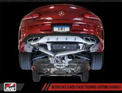 AWE Touring Edition Exhaust System Fits Mercedes-Benz C43 AMG/ C450 AMG / C400 - Image 1 of 4