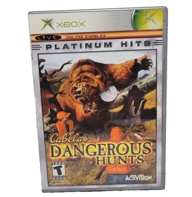 Cabela's Dangerous Hunts [PH] (Microsoft Xbox) *COMPLETE W/ MANUAL HUNTING GAME - Image 1 of 4