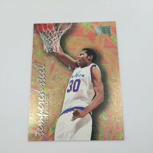 Fleer Skybox Rasheed Wallace #11 1996 acero templado Washington Bullets... - Imagen 1 de 2