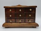 Vintage 1:12 Concord Chest or Low Dresser w/ Three Drawers Dollhouse Furniture