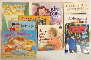 Jewish Childrens Books Passover Holiday PJ Library Lot of 9  - Picture 1 of 5