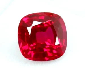 11.95Ct Flawless Extremely Rare Pink Ruby Cushion Cut Certified Loose Gemstone - Picture 1 of 7