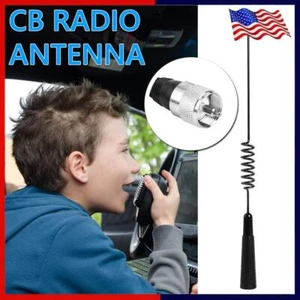 MAG-1345 CB Radio Antenna 27MHz PL Connector Aerial with Magnetic Base 4m RG58U - Zdjęcie 1 z 11
