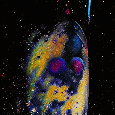 Girl in a Generated Universe - NFT FIRST EDITION #1 Generative Art -  - 50% OFF! - image 1 of 2