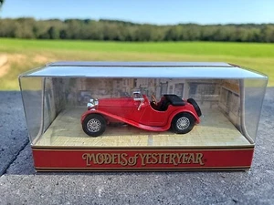 New In Box!! Matchbox Models Of Yesteryear Y1-G  1936 Jaguar SS100- Mint Cond. - Picture 1 of 5