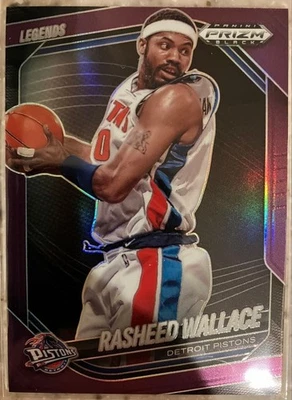 99 siri! RASHEED WALLACE Purple First Number - Image 1 of 2