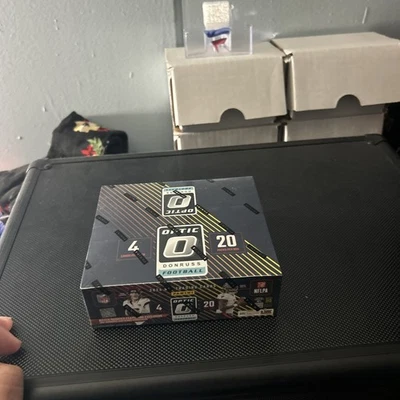 2024 Donruss Optic Football Retail Box – 20 Packs, Downtown Chase, Rated Rookies - Image 1 of 4