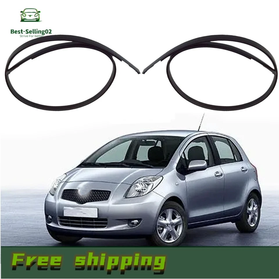 2x molduras por goteo de techo para Toyota Yaris Hatchback 2007-2011 75551-52130 Foto 1 de 4