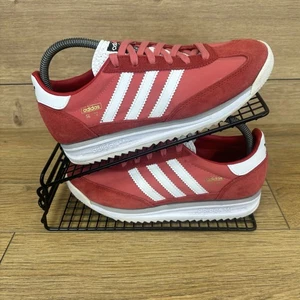 Adidas Schuhe Damen Gr. UK 5 SL72 Retro Rot Chunky 80er Freizeit Runner Turnschuhe - Bild 1 von 10